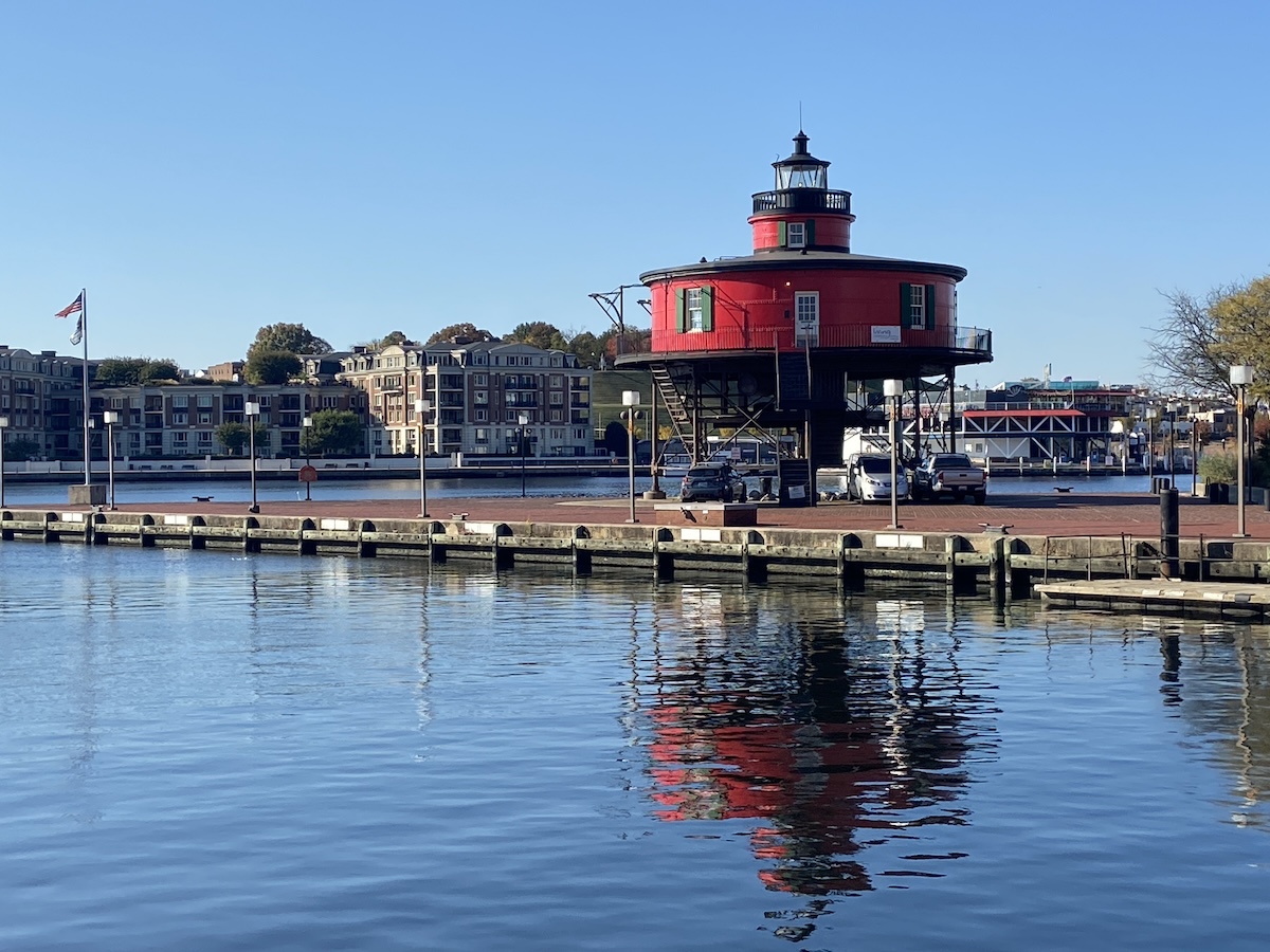 Inner Harbor near the water taxi stand