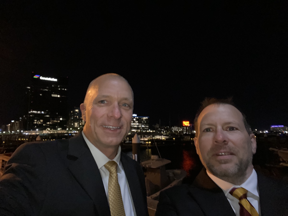 Matt and Jeremy after ABET-Lemelson award ceremony