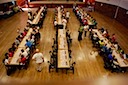 Six Long Tables